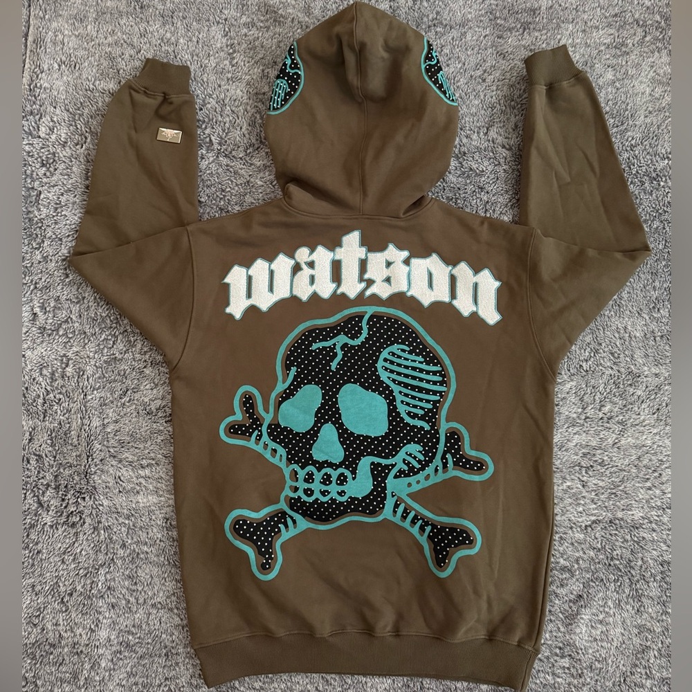 Men’s WATSON Los Angeles Hoodie, Heavyweight, Size Medium, NWT